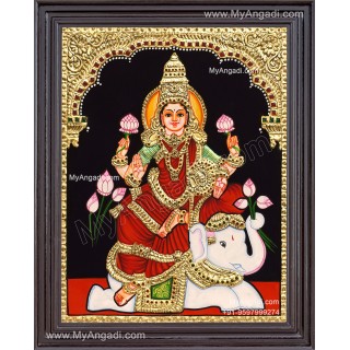 Gajalakshmi Tanjore Paintings