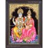 Vishnu Lakshmi Tanjore Painting