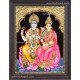 Vishnu Lakshmi Tanjore Painting