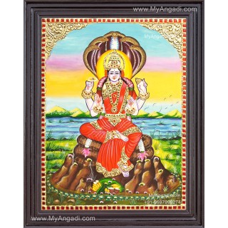 Renuka Devi Tanjore Painting