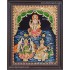 Vinayagar  Lakshmi Saraswathi Tanjore Painting