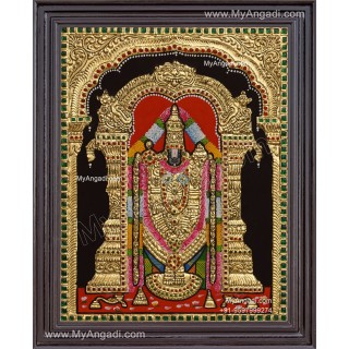 Venkateshwara Tanjore Painting