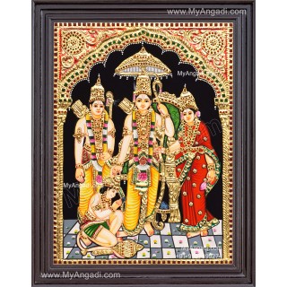 Ram Parivar Tanjore Painting