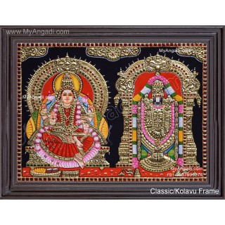 Balaji Lakshmi Tanjore Painting