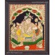 Krishna With Gopies Tanjore Painting