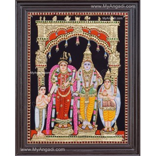 Andal Ranga Mannar Tanjore Painting