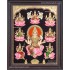 Ashta Lakshmi Tanjore Painting
