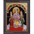 Krishna Bama Rukmani Tanjore Painting
