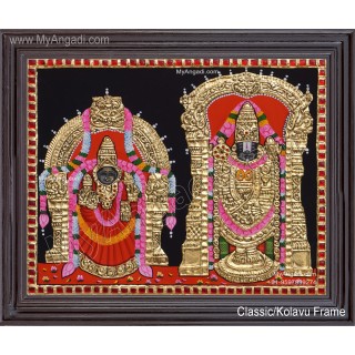 Perumal Thayar Tanjore Painting