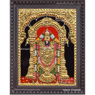 Venkateshwara  Swamy Tanjore Painting