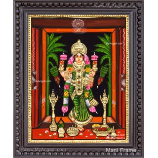 Grahalakshmi Tanjore Painting
