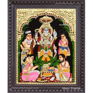 Sathyanarayana Tanjore Painting