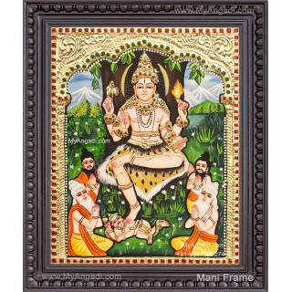 Dakshinamurthy Tanjore Painting