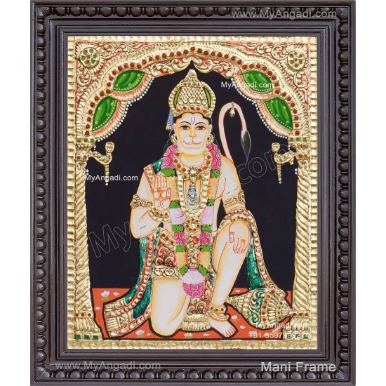 Anjaneya Tanjore Painting Anjaneya Tanjore Painting