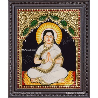 Vengamamba  Ammavaru Tanjore Painting