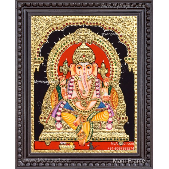 Ganesha Tanjore Painting