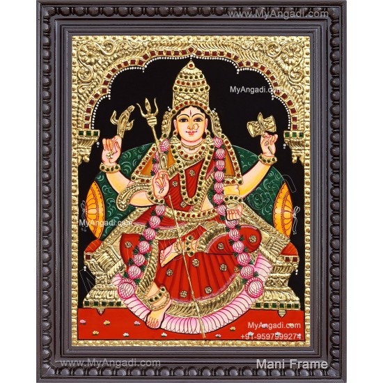 Mariamman Tanjore Painting