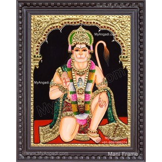Hanuman Tanjore Painting