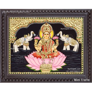Gajalakshmi Tanjore Paintings
