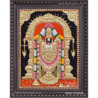 Thirupathi  Venkatachalapath Tanjore Painting