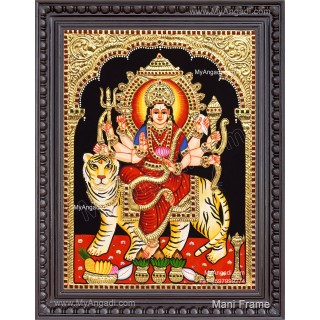 Durga Devi Tanjore Painting