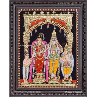 Andal Ranga Mannar Tanjore Painting