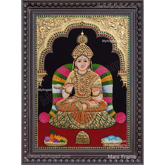 Anna Lakshmi Tanjore Painting Anna Lakshmi Tanjore Painting