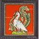Peacock Tanjore Painting Peacock Tanjore Painting