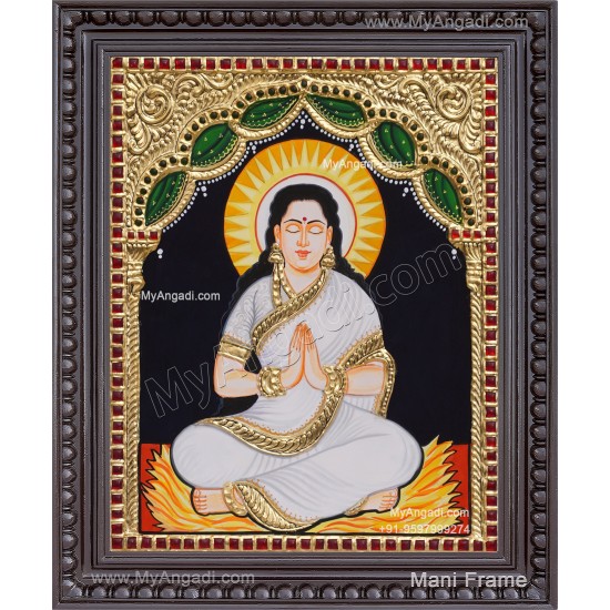 Vengamamba Ammavaru Tanjore Painting Vengamamba Ammavaru Tanjore Painting