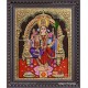 Lalitha Devi With Balambigai Tanjore Painting Lalitha Devi With Balambigai Tanjore Painting