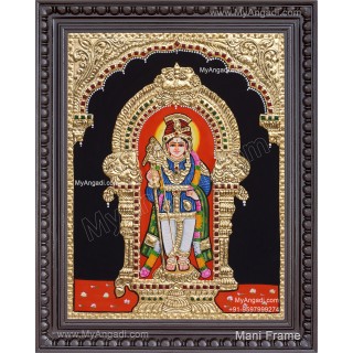 Raja Alangara Murugan Tanjore Painting