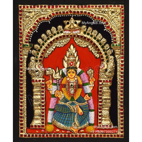 Kuladeivam 3D Tanjore Painting Kuladeivam 3D Tanjore Painting