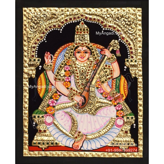 Saraswathi Tanjore Paintings Saraswathi Tanjore Paintings