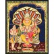 Lakshmi Narasimhar with Prahaladhan Tanjore Painting Lakshmi Narasimhar with Prahaladhan Tanjore Painting