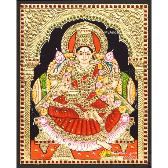 Lakshmi Tanjore Painting Lakshmi Tanjore Painting