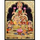 Kubera Lakshmi Tanjore Painting Kubera Lakshmi Tanjore Painting