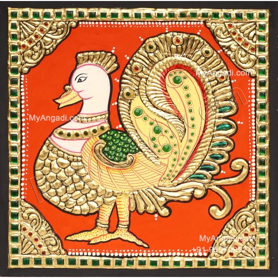 Annam Tanjore Painting Annam Tanjore Painting