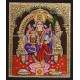 Lalitha Devi With Balambigai Tanjore Painting Lalitha Devi With Balambigai Tanjore Painting