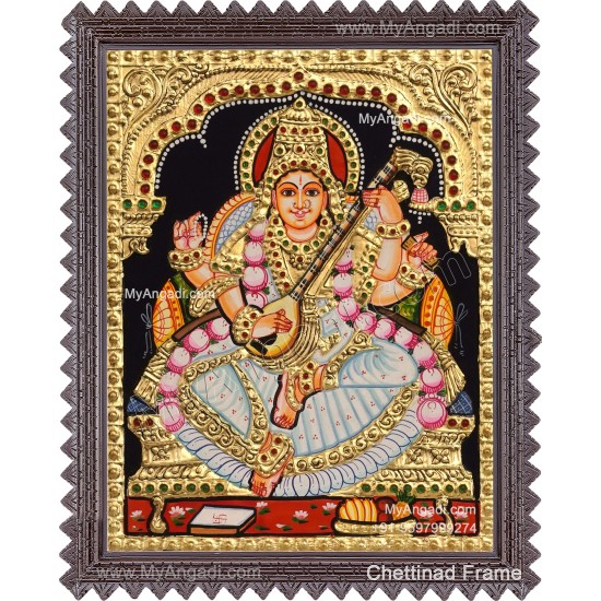 Saraswathi Tanjore Paintings Saraswathi Tanjore Paintings