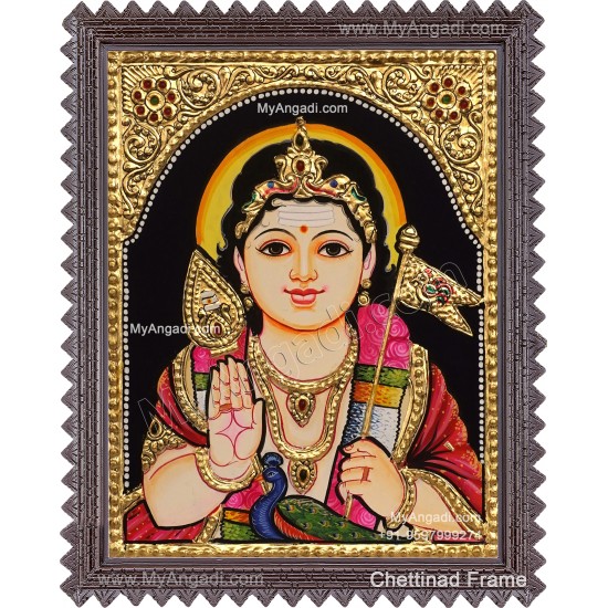 Murugar Tanjore Painting