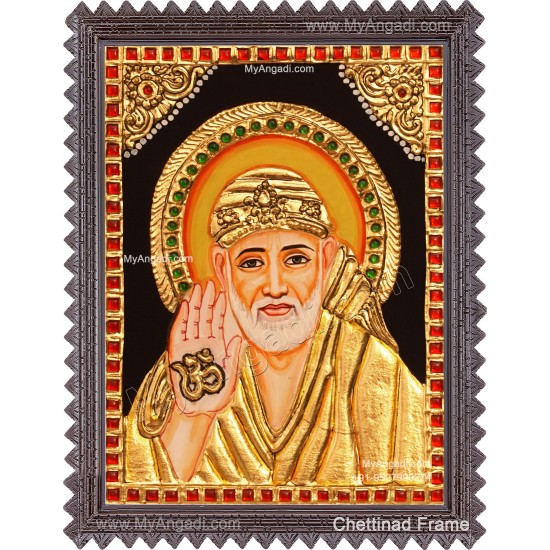 Sai Baba Tanjore Painting