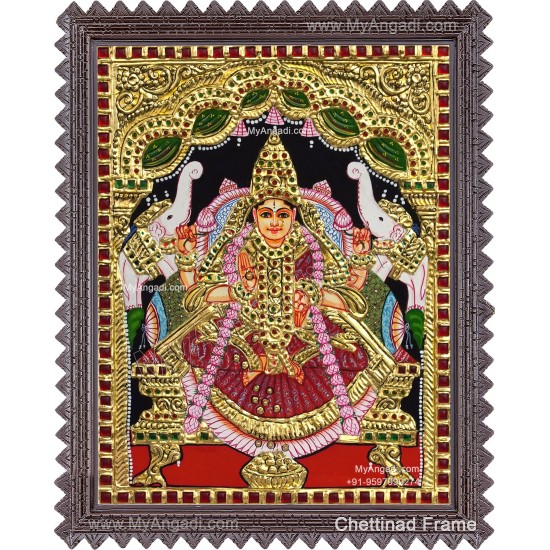 Gaja Lakshmi Tanjore Painting Gaja Lakshmi Tanjore Painting