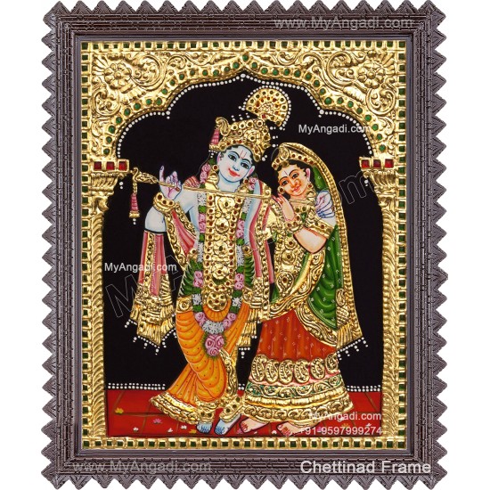 Radha Krishna Tanjore Painting Radha Krishna Tanjore Painting