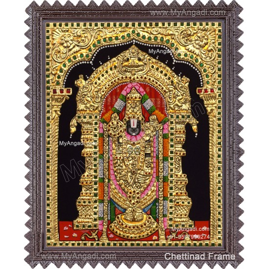 Venkateshwara Tanjore Painting Venkateshwara Tanjore Painting