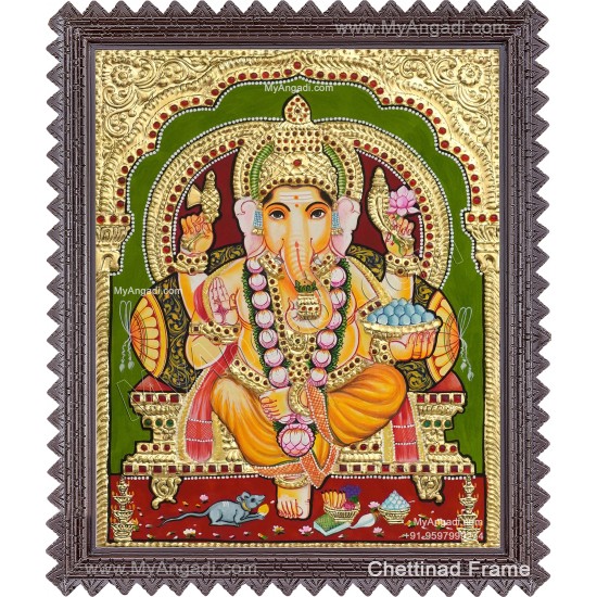 Ganesha Tanjore Paintings Ganesha Tanjore Paintings