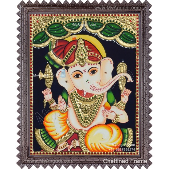 Ganesha  Tanjore Paintings