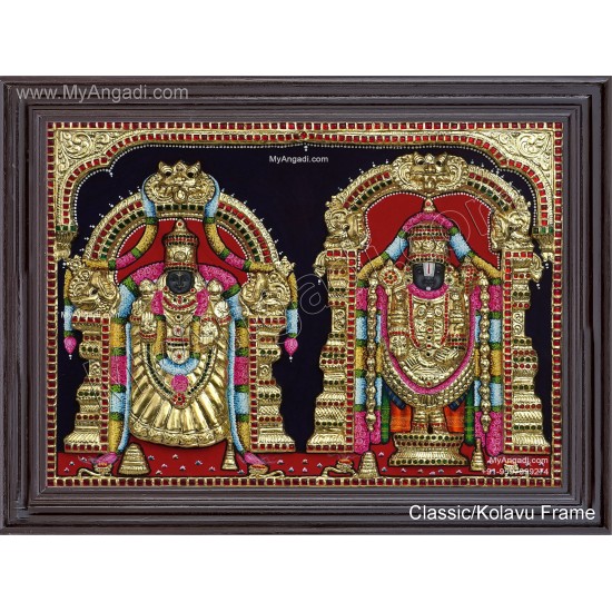 3D Balaji Thayaar Tanjore Painting