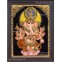 Kan Dhrishti Ganasha Tanjore Painting