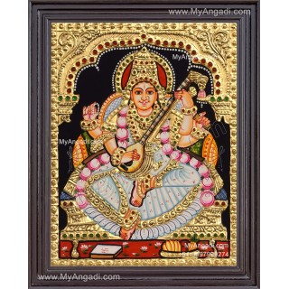 Saraswathi Tanjore Paintings