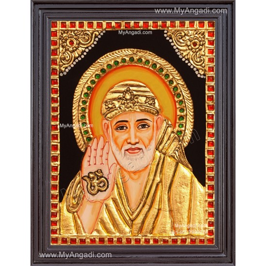 Sai Baba Tanjore Painting